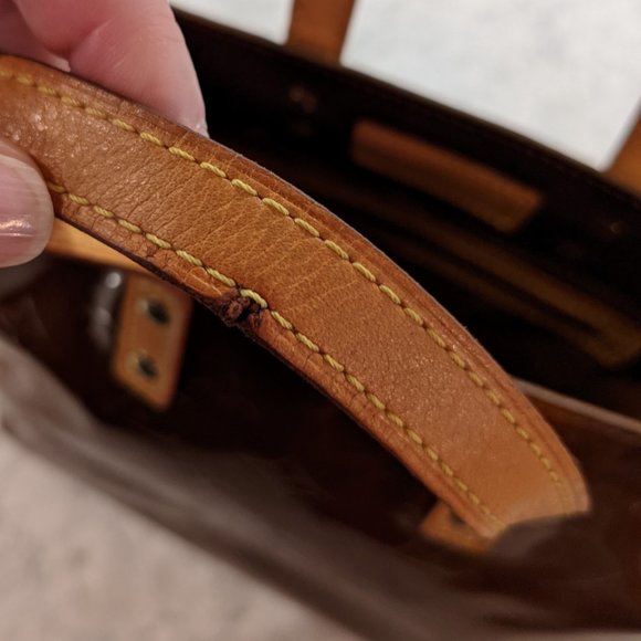 Louis Vuitton Monogram Vernis Reade PM in Brown - Picture 8 of 14